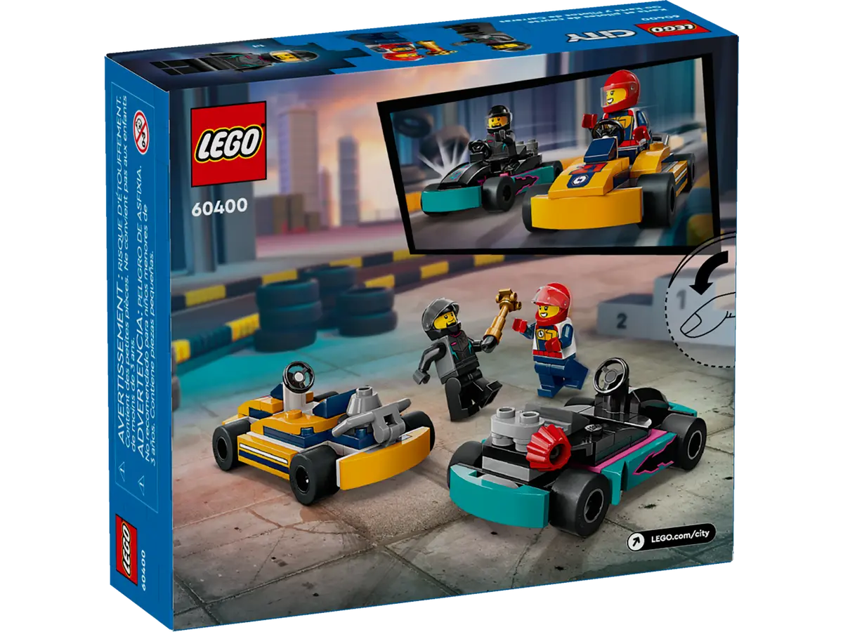 LEGO CITY CARTURI SI PILOTI DE CURSE 60400