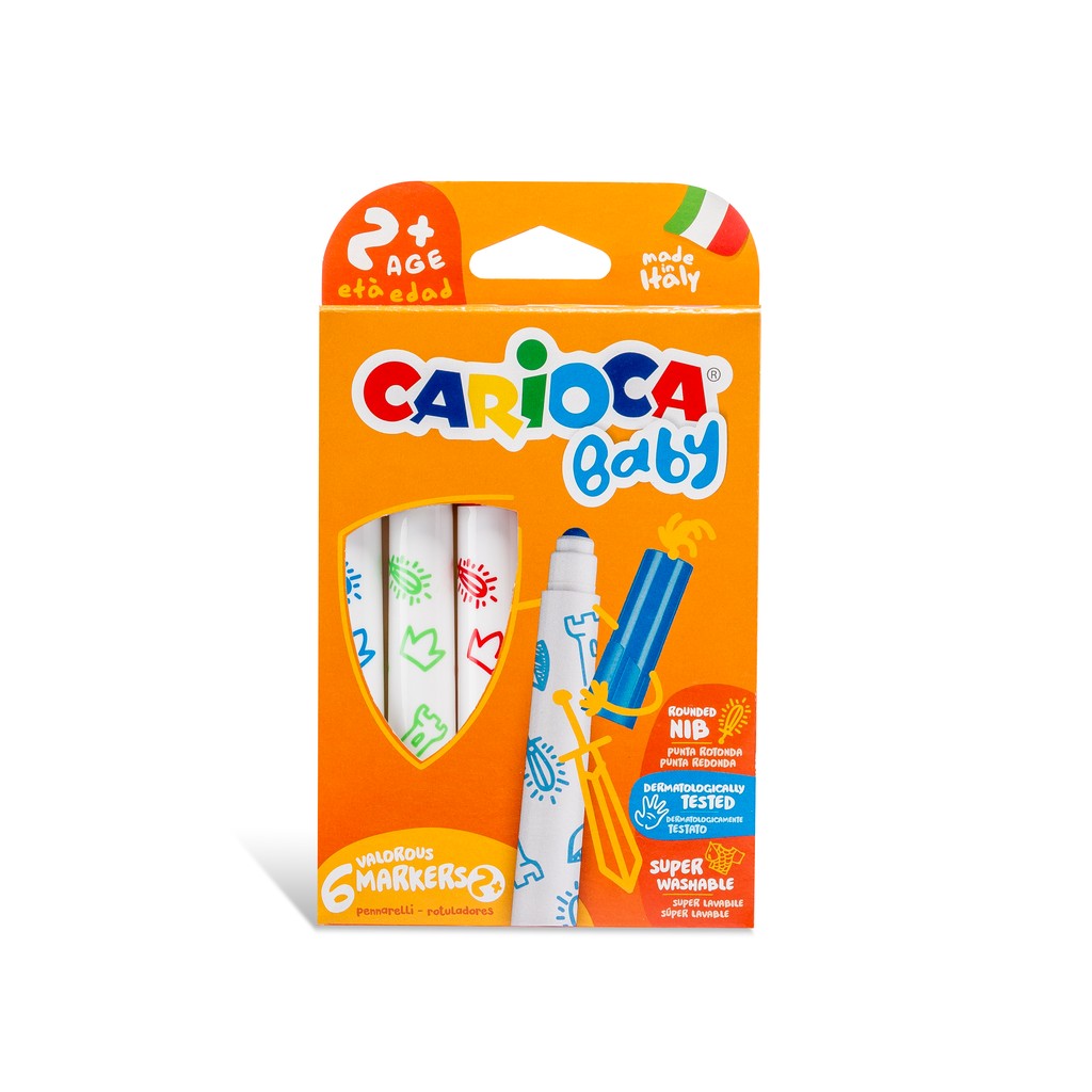 SET CARIOCA BABY 2+ CU 6 CULORI