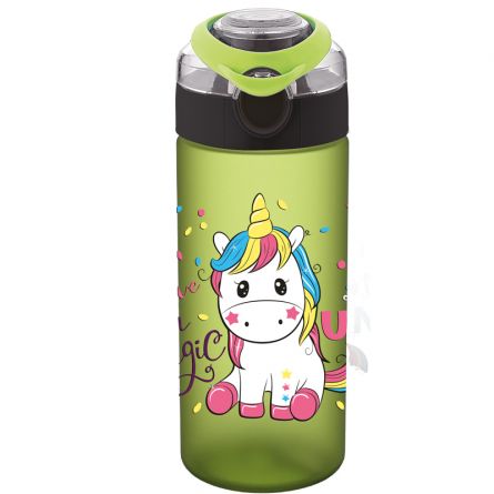 STICLA APA PENTRU COPII TRITAN SOFT TOUCH 500 ML UNICORN