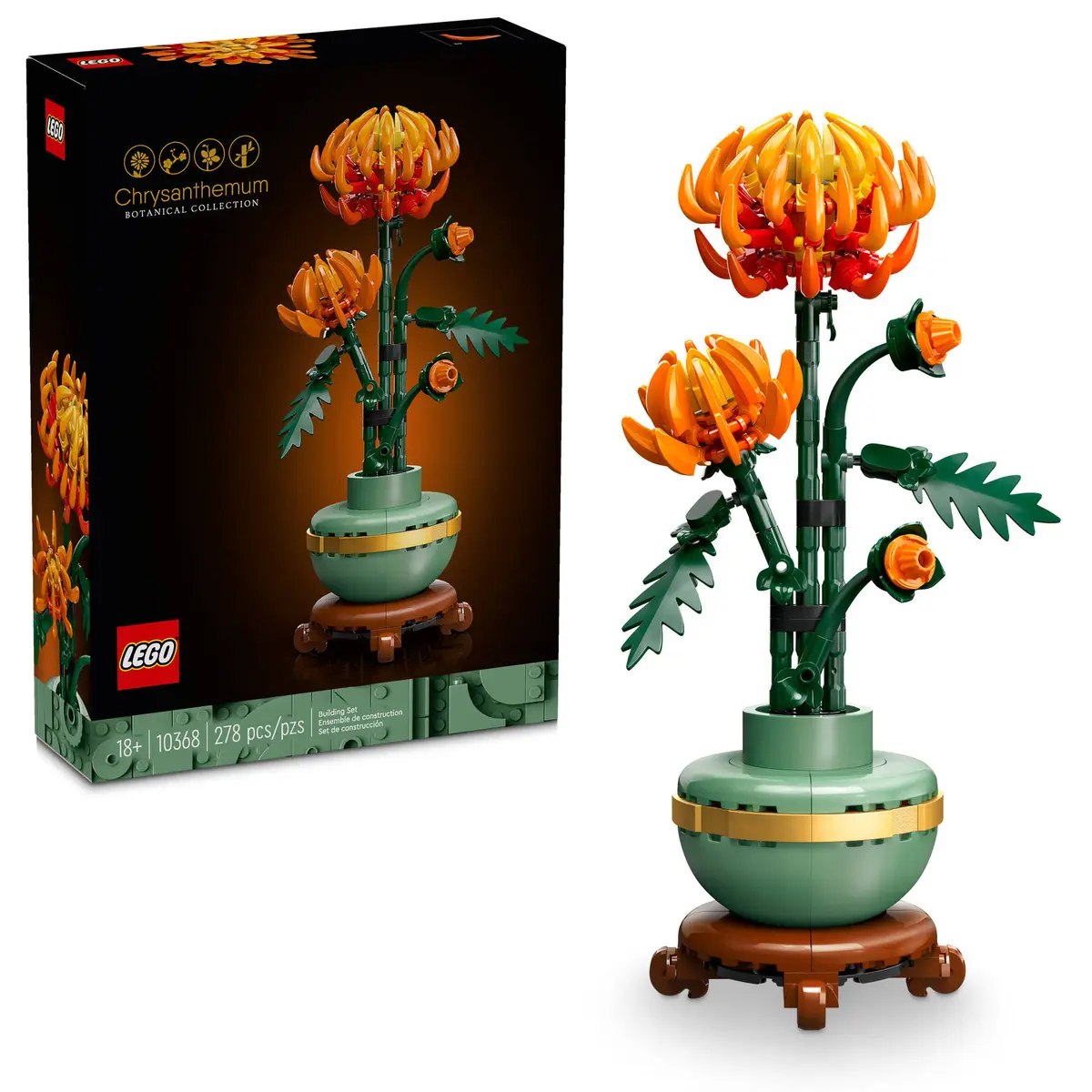 LEGO BOTANICAL COLLECTION CRIZANTEMA 10368 