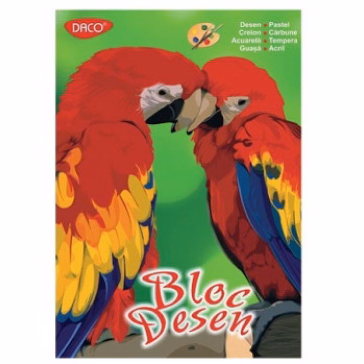 BLOC DESEN A4 16 FILE 170GR DACO BD417