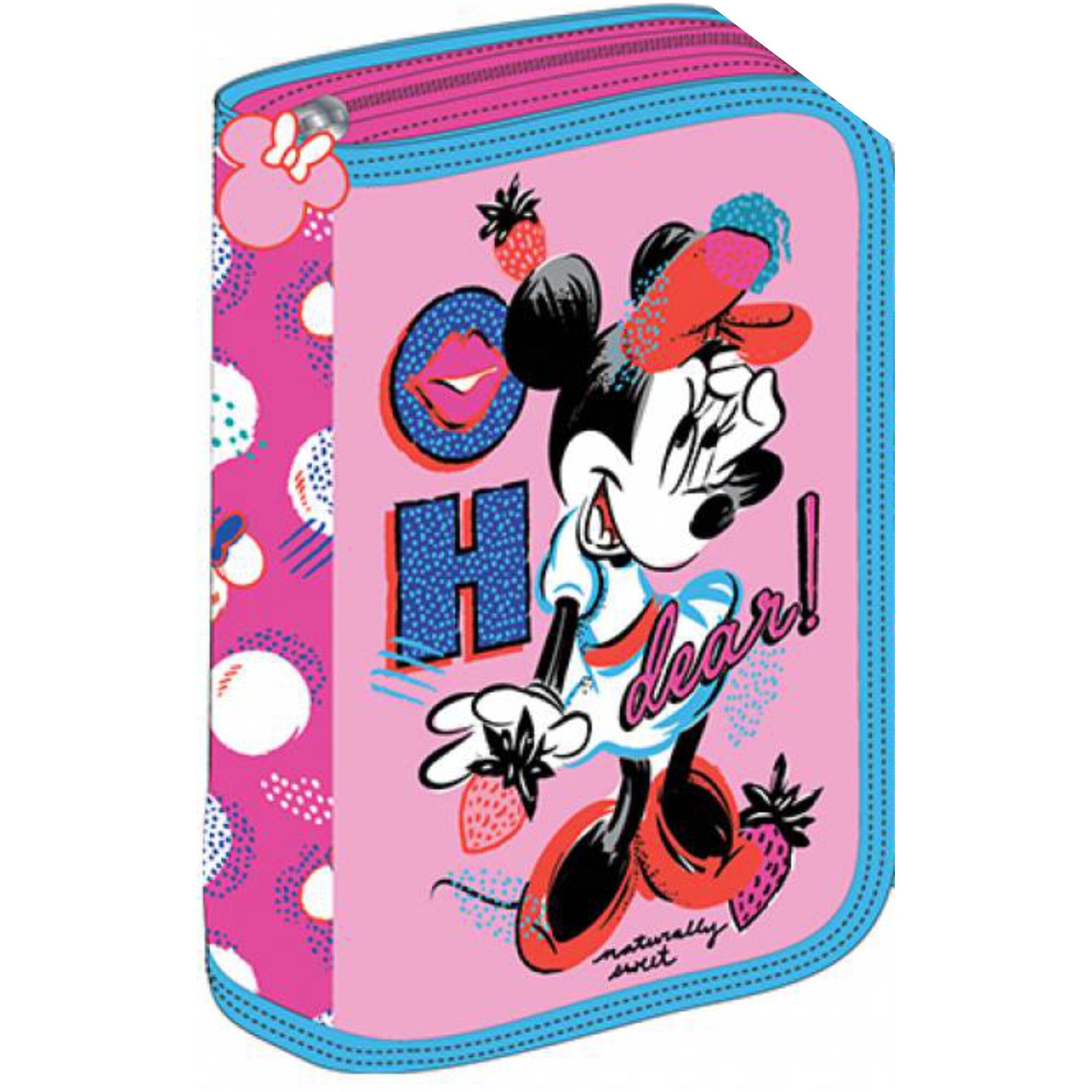 PENAR NEECHIPAT CU 2 COMPARTIMENTE MINNIE MOUSE
