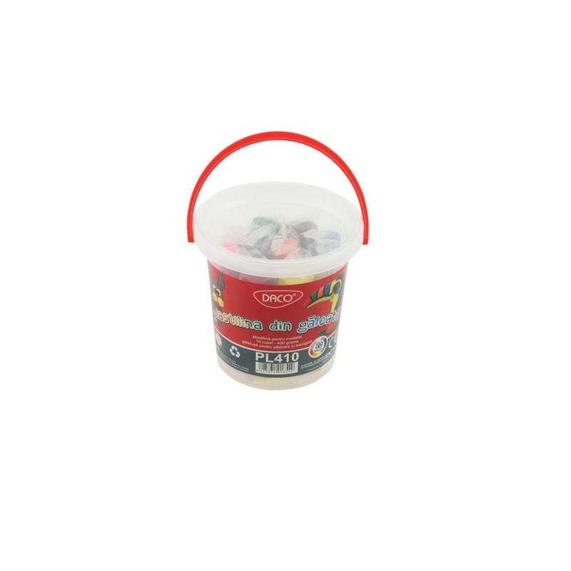 PLASTILINA 10C 400G PLASTILINA DIN GALEATA 