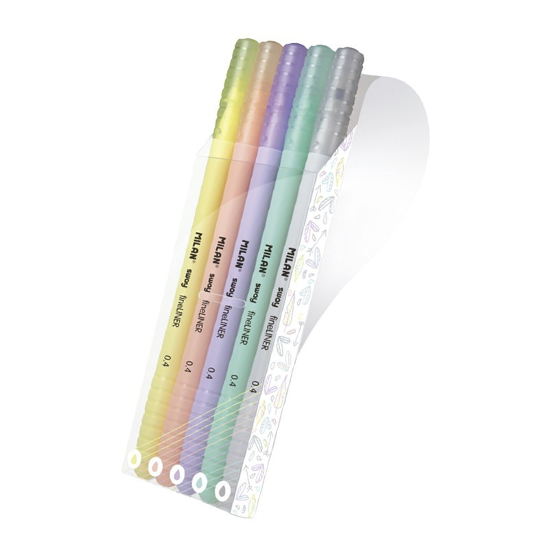 PIX MILAN FINELINER SWAY PASTEL 5  BUC