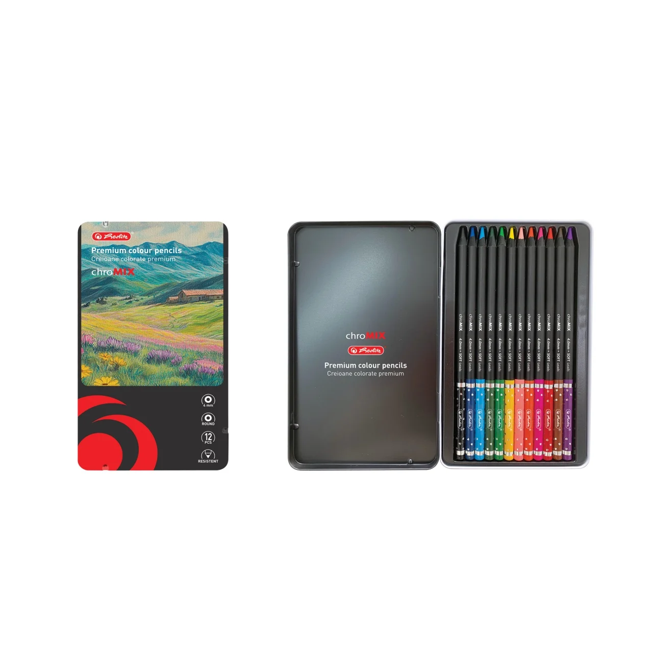 SET CREIOANE COLORATE CORP NEGRU SECTIUNE ROTUNDA