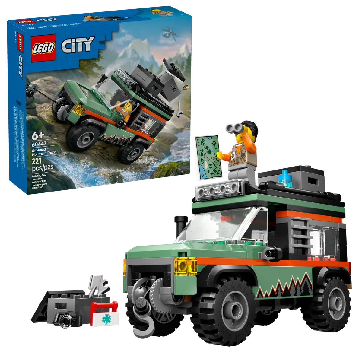 LEGO CITY CAMIONETA 4X4 OFF-ROAD 60447