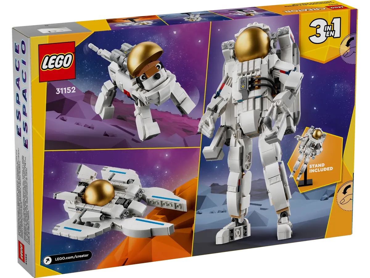 LEGO CREATOR 3IN1 ASTRONAUT 31152