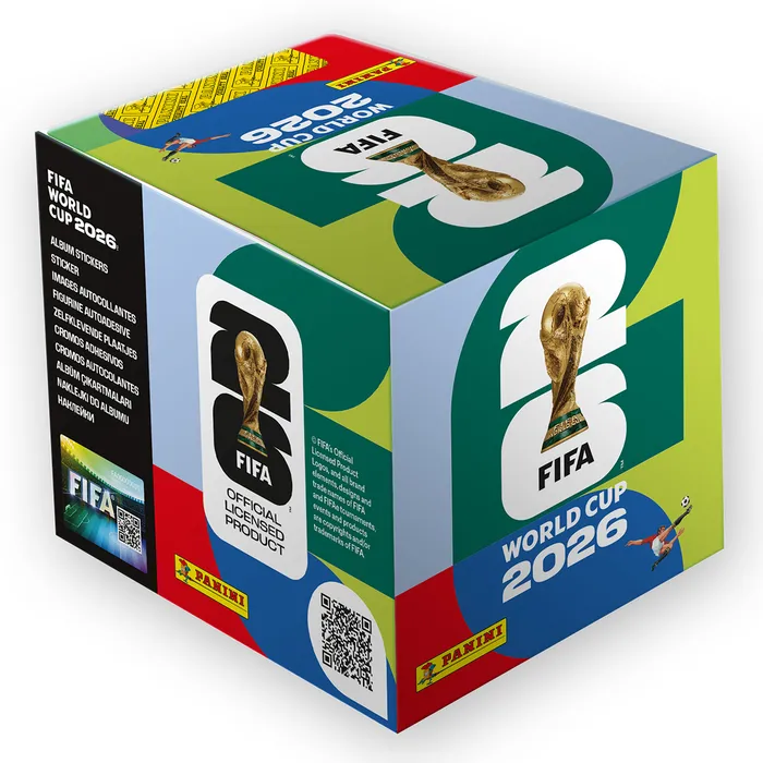 Colecția oficială de abțibilduri Panini FIFA World Cup 2026™ - Cutie cu 50 de plicuri