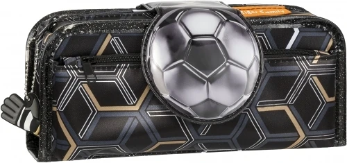 PENAR TIP ETUI FUN TIME 2 IN 1 SILVER FOOTBALL 