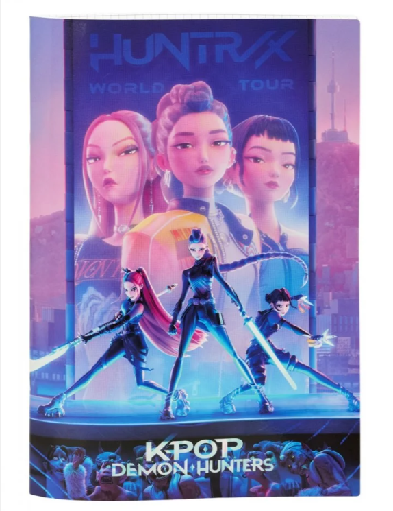 CAIET CAPSAT A4 MATEMATICA K-POP DEMON HUNTERS