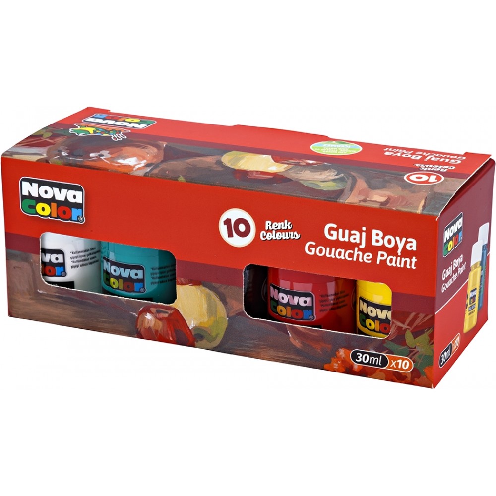 VOPSELE GUASE CU 10 CULORI 30ML