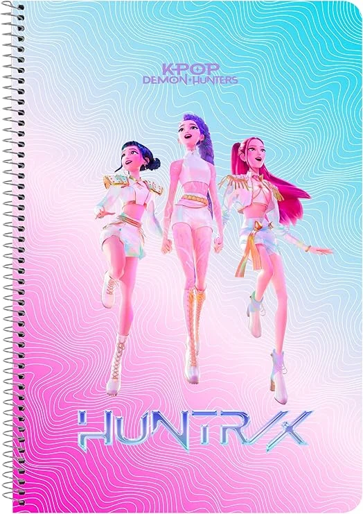 NOTEBOOK A4 K-POP DEMON HUNTERS STATIONERY 80 DE FILE