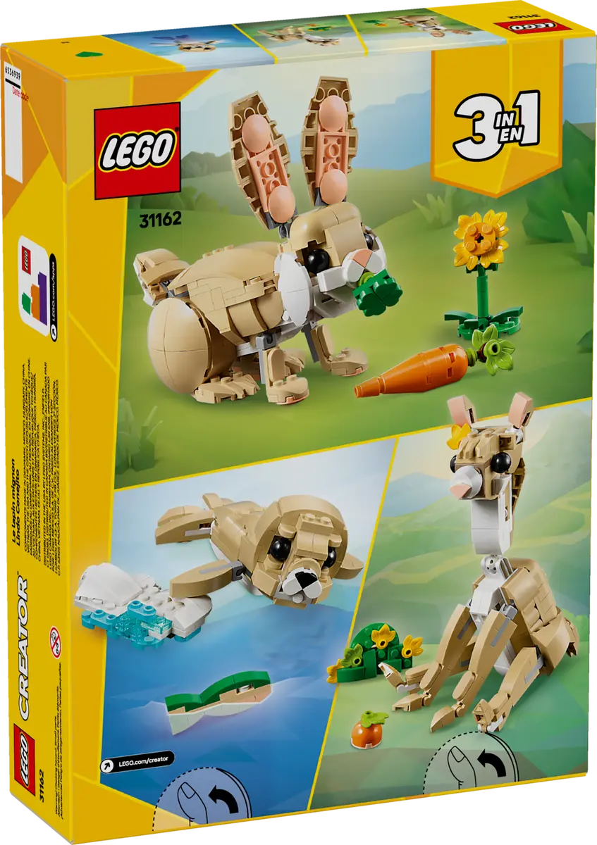 LEGO CREATOR IEPURAS DRAGALAS 31162